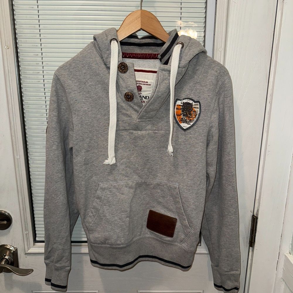 Twickenham Rugby Hoodie Mens S Sweatshirt England Football Union